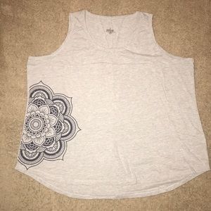 Graphic tank top